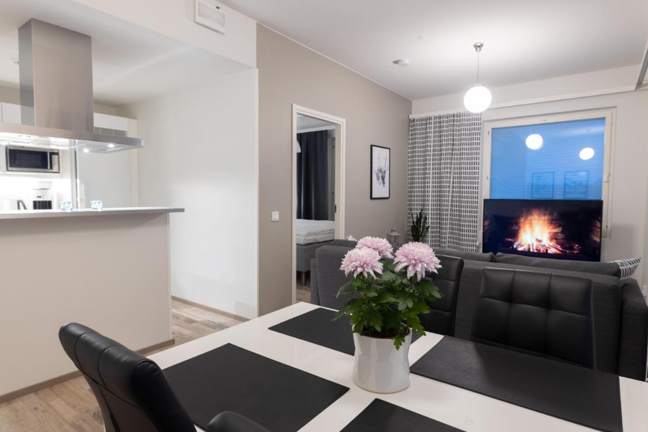 Arctic City Apartment Tammela With Sauna And Free Parking Rovaniemi Dış mekan fotoğraf